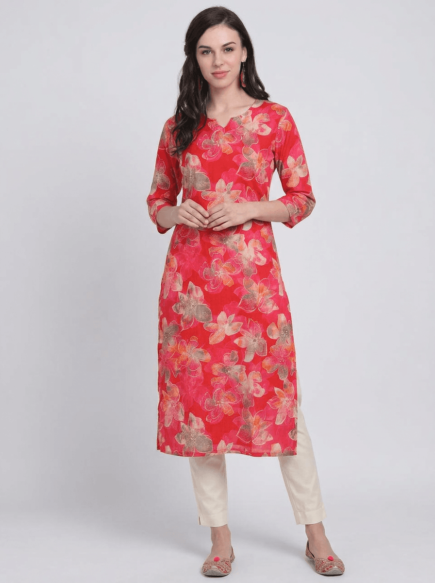 Rose Bloom Kurta
